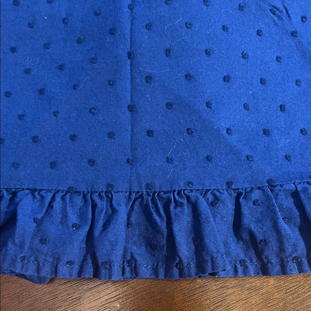 Adonna Navy clip dot sleeveless nightgown Sleepwear pajama dress - Picture 4 of 5